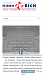 Mobile Screenshot of flieseneich.de