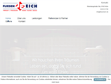 Tablet Screenshot of flieseneich.de